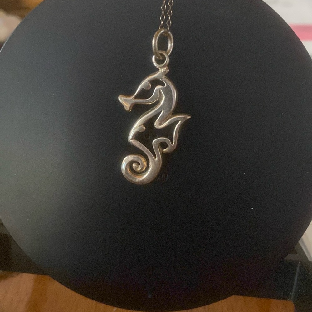 Sterling silver necklace 🦈